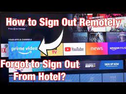 How To Logout Signout Of Amazon Prime Video App From Remote Location Youtube Amazon Prime Video App Amazon Prime Video Prime Video App