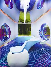Y2k Aesthetic Institute Hotel Nhow Berlin Karim Rashid 2010 Interior Futuristic Architecture Architecture