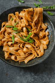 2 teaspoon sriracha sauce (add more if you like it spicier; Chewy Rice Noodles In Hoisin Sesame Sauce The Foodie Takes Flight