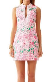 Alexa High Collar Shift Dress Lilly Pulitzer Shift Dress Flirty Dresses Lilly Pulitzer Dress