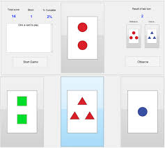 Frontiers | Investigation of Biases and Compensatory Strategies Using a  Probabilistic Variant of the Wisconsin Card Sorting Test