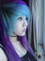 Pin By Midnightalone On Emo Hair Emo Scene Hair Emo Hair Color Goth Hair