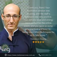 Ryko Kalinko is a wellness expert with more than 20 years of experience in  the field of health and wellbeing and has been a leading corporate  well-being program facilitator with Holistic Services