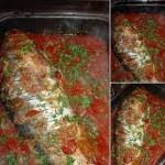 Multă ceapă și cu mult untdelemn, rumenită la cuptor. Plachie De Peste Crap La Cuptor Reteta Traditionala Usoara