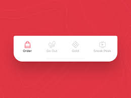 Zomato V14 Tab Bar Interaction Concept By Zomato Interactive Concept Tab