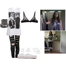 A Fashion Look From October 2014 Featuring Topshop T Shirts Blumarine And Converse Sneakers Browse And Shop Relate Effy Stonem Style Topshop T Shirts Outfits