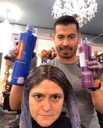 Blue Vs Purple Shampoo Hair By Edgar Tests Fanola Vegan No Yellow Shampoo No Orange Shampoo O Purple Shampoo Blue Shampoo For Blondes Blonde And Blue Hair
