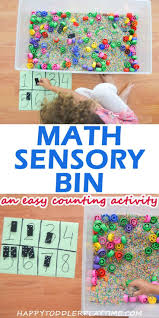 Sticky wall balloon sensory activity for babies and toddlers. Math Sensory Bin Happy Toddler Playtime Easy Math Activities Math Activities Preschool Preschool Activities