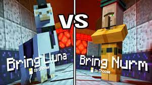 Leave Nurm Vs Leave Lluna - Minecraft Story Mode Season 2 Episode 3 Choices  - YouTube