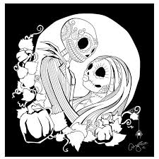 In honor of the start of everyone's favorite halloween movie marathon, freeform is. The Nightmare Before Christmas Coloring Pages Coloring Home