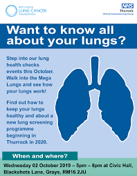 Symptoms of lung cancer develop as the condition progresses. Mega Lungs Is Coming To Thurrock Your Thurrock