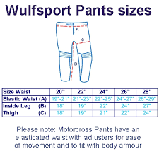 Wulfsport Aztec Cub Race Motocross Pants Latest 2019 Design Fantastic Value