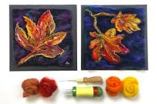Autumn Colours in Needlefelt