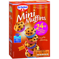 Hier schon mal die leckeren fotos der kuchen. Dr Oetker Backmischung Mini Muffins 270 G