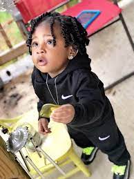 Pin By Patti Ines On Babies Black Baby Boys Braids For Boys Baby Boy Hairstyles
