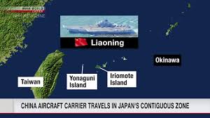 Sources: China aircraft carrier navigates Japan's contiguous zone for 1st  time