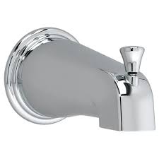 American Standard Portsmouth Slip On Diverter Tub Spout In Polished Chrome Polished Chrome Metal Tub American Standard