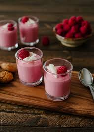 Raspberry Mousse Recette Recettes De Framboises Idee Patisserie