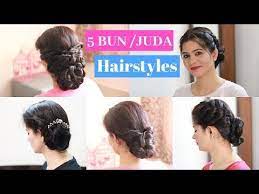 5 Quick Bun Hairstyles Easy Bun Updo Hiarstyles Youtube Hair Styles Bun Hairstyles Quick Bun Hairstyles