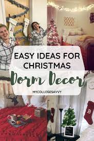 14 Christmas Dorm Decor Ideas You Ll Want To Copy My College Savvy Dorm Decorations Christmas Dorm Christmas Decorations Apartment
