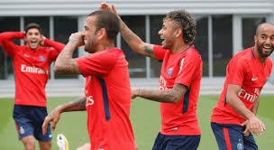 91 silva cb 77 pac. Neymar Treina Com Elenco Do Psg E Se Diverte Com Brasileiros Esportes R7 Futebol