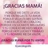 Por todo ello y muchísimo más, ¡feliz día de las madres, mamá! 1