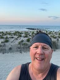 Sunday morning sunrise beat the heat boardwalk 5K at Ocean City N.J.