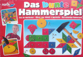 Das hammerspiel wird mit thematisch aufeinander abgestimmten plättchen und vorlagenkarten geliefert. Das Bunte Hammerspiel Von Noris Hammerchenspiel Hammer Spass Nagelspiel Neu Ebay