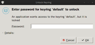 Why do you think you need a series of tools that equate to a fine set of lockpicks when you can't even figure out how the door works? 12 04 What Is Unlock Keyring And How Do I Get Rid Of It Ask Ubuntu