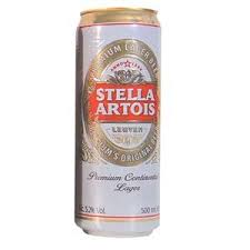 Stella Artois Classica Stella Artois Beer Can Collection Mustard Bottle