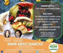 Specialdiabetestips Know About Diabetes Myths You Ll Need Special Diabetic Meals Real Facts The Fundamentals Of Healthy Food Eat Diabetic Recipes