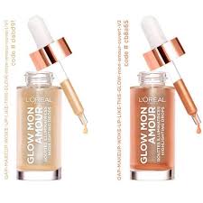 Vloeibare Highlighter Glow Mon Amour Droplet 01 Sparkling Love Huidskleuren Lichte Huid Oogschaduw