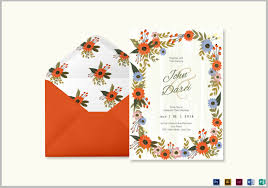 See more ideas about wedding invitation design, invitation design, wedding invitations. 31 Floral Wedding Templates Editable Psd Ai Format Download Free Premium Templates