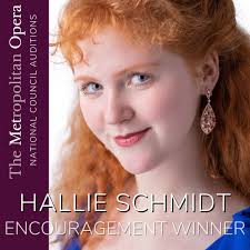 Congratulations to Hallie Schmidt for being named the Tulsa District  Encouragement Winner by the Metropolitan Opera National Council Auditions.  Hallie is part of our inaugural class for the #ArtistDiplomaInVoice. ❤️🎶