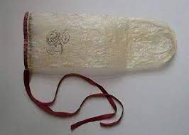 16e eeuw condoom gemaakt van linnen