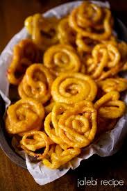 Jalebi Recipe With Step By Step Photos Crisp Crunchy Syrupy And Juicy Jalebi Recipe Made With The Traditional Indian Dessert Recipes Recipes Indian Desserts
