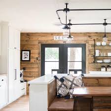We did not find results for: We Love This Kitchen From Last Week S Reveal The White Cabinets Stained Shiplap Black Iron Details And Shiplap Kitchen Shiplap Accent Wall Stained Shiplap