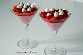 Fraises Parfumees A La Menthe Et Gingembre Et Ses Perles Dessous Dessus Recette Recette Avec Des Fraises Menthe Perle De Tapioca