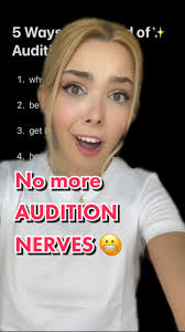 #ad here’s how I deal with my audition nerves!! 😬🎭 get your first month  of @Backstage for $5 w/my link! #act #actor #acting #ShowYourGlow