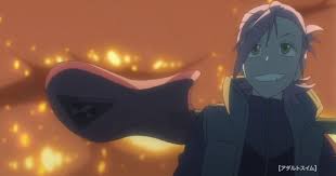 Share the best gifs now >>>. Flcl Alternative Hits A Home Run