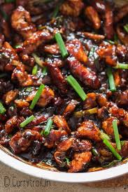 Recipe and photo by min kwon, m.s., r.d., of mj and hungryman. 20 Minutes Mongolian Chciken Recipe Curry Trail