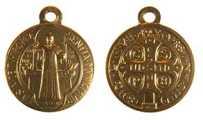 Indeed in this context means 'truly' 'for real' 'really'. Saint Benedict Medal Wikipedia