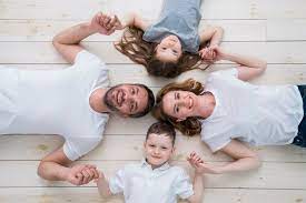 Family At Home Family Picture Poses Family Portrait Poses Family Studio Photography