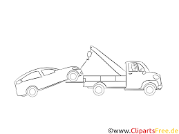 About black & white towing inc. Car Towing Drawing Graphics Clipart Black And White