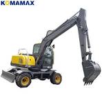 Factory Direct Sale Wheeled Digging Machine 6 Ton 7 Ton 8 Ton Mini Wheel Excavators