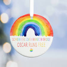 Check spelling or type a new query. Personalised Pet Memorial Decoration Rainbow Bridge By Christening Gifts By Rose Cottage Notonthehighstreet Com