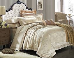 Blessliving leopard comforter set animal print cheetah king bedding 3 piece golden comfortable comforter with 2 pillow shams home bedding sets. Luxury European Beige Gold Satin Bedding Sets Comforter Sets King Queen Size Bedclothes Duvet Covers Chinese Wedding Bed Sheet Bed House Bed Sheetbed Sheet King Aliexpress
