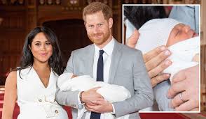 A new photo of meghan markle and prince harry with archie harrison shows how big their son has got, as he shares a cuddle with them last month, the internet let out a collective swoon over a picture of harry and meghan in the garden of their montecito home, which. Prince Harry And Meghan Markle Reveal Newborn Son