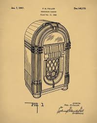 Jukebox Patent Print Wurlitzer Model 1015 Music Decor 50s Decor Music Wall Art P251 Music Art Drawing Music Sketch Jukebox Print Are you looking for free jukebox drawing templates? jukebox patent print wurlitzer model