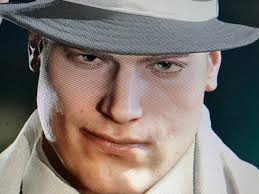 Leon sieht in dem Nadelstreifen-Anzug fett aus. : r/residentevil4